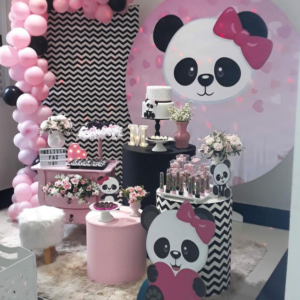 decoracao-tema-panda-rosa